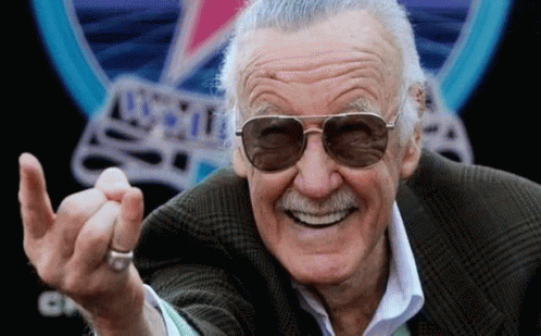 Stan Lee GIF - Stan Lee Comic Book Writer Media Producer - Discover & Share  GIFs