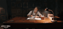 Writing Dr Ivan Munchin GIF - Writing Dr Ivan Munchin Stanley Tucci GIFs