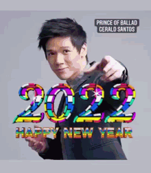 Gerald Santos Happy New Year GIF - Gerald Santos Happy New Year 2022 GIFs