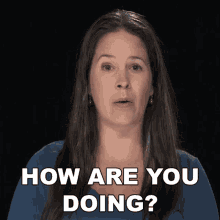 How Are You Doing Rachel Smith GIF - How Are You Doing Rachel Smith Rachels English GIFs