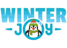 winter joy joypixels winter season penguin winter