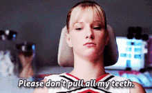 Glee Brittany Pierce GIF - Glee Brittany Pierce Dentist GIFs