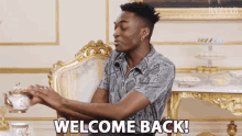 Welcome Back Good To Have You Back GIF - Welcome Back Good To Have You Back Thrilled GIFs