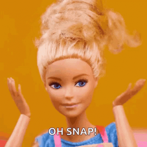 Shocked Face GIF - Shocked Face Barbie GIFs