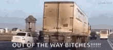 Truck Out Of The Way GIF - Truck Out Of The Way Overtake GIFs