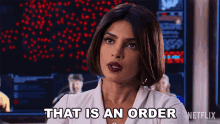 That Is An Order Ms Granada GIF - That Is An Order Ms Granada We Can Be Heroes GIFs