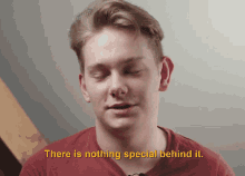 There Is Nothing Special Behind It Kacper Sloma GIF - There Is Nothing Special Behind It Kacper Sloma Inspired GIFs