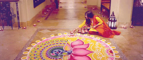 Rangoli GIF - Rangoli Diwali Happy Diwali - Discover & Share GIFs