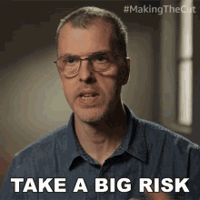 Take A Big Risk Gary Graham GIF - Take A Big Risk Gary Graham Making The Cut GIFs