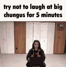 Big Chungus Big Chungus Is Too Funny GIF - Big Chungus Big Chungus Is Too Funny Try Not To Laugh At Big Chungus For5minutes GIFs