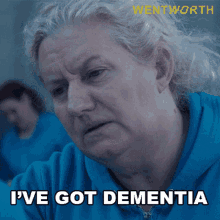 Ive Got Dementia Elizabeth Birdsworth GIF - Ive Got Dementia Elizabeth Birdsworth Wentworth GIFs