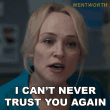 I Cant Never Trust You Again Marie Winter GIF - I Cant Never Trust You Again Marie Winter Wentworth GIFs