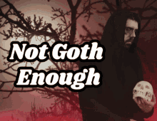 Not Goth Enough Gothic GIF - Not Goth Enough Goth Not Goth GIFs