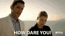 How Dare You Lucifer Morningstar GIF - How Dare You Lucifer Morningstar Tom Ellis GIFs