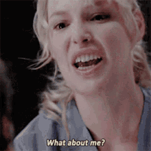 Greys Anatomy What About Me GIF - Greys Anatomy What About Me Izzie Stevens GIFs