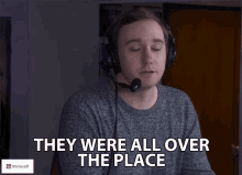 They Were All Over The Place Michael Fisher GIF - They Were All Over The Place Michael Fisher Esports College Career And Pathways GIFs