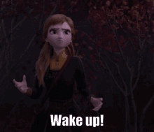 Wake Up Anna GIF - Wake Up Anna Princess Anna GIFs