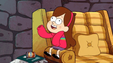 Mabelpines Gravity Falls мейбл пайнс гравити фолз GIF - Gravity Falls Mabel Pines Happy GIFs