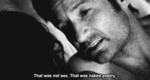 David Duchovny Naked Poetry GIF - David Duchovny Naked Poetry Love GIFs