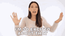 Im So Excited About That Shea Whitney GIF - Im So Excited About That Shea Whitney I Cant Wait GIFs