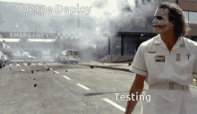 Joker Testing GIF - Joker Testing Merge Deploy GIFs