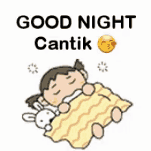 Good Night Tidur Cantik GIF - Good Night Tidur Cantik Tidur GIFs