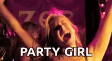 Party Hard GIF - Party Hard Party Girl GIFs