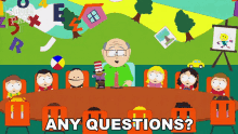 Any Questions Mr Garrison GIF - Any Questions Mr Garrison South Park GIFs