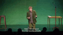 james acaster too good know your worth proud of myself banana