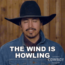 the wind is howling stephen yellowtail ultimate cowboy showdown the weather is strong the wind is blowing