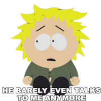 He Barely Even Talks To Me Anymore Tweek Tweak Sticker - He Barely Even Talks To Me Anymore Tweek Tweak South Park Stickers