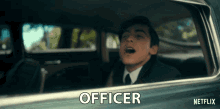 Officer Aidan Gallagher GIF - Officer Aidan Gallagher Number Five GIFs