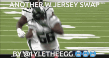 Lyle The Egg Jersey Swap GIF - Lyle The Egg Lyle Jersey Swap GIFs