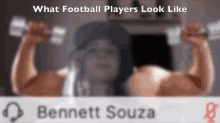 Bennett Football GIF - Bennett Football Flex GIFs