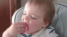 Marshmallow Peeps GIF - Baby Eating Candy GIFs