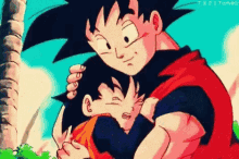 Goku Y Su Hijo GIF - Bola De Dragon Goku Eres El Mejor GIFs