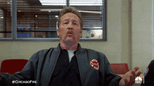 What Now Randall Mcholland GIF - What Now Randall Mcholland Chicago Fire GIFs