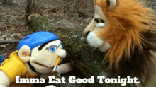 Sml Leppy The Lion GIF - Sml Leppy The Lion Imma Eat Good Tonight GIFs