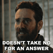 Doesnt Take No For An Answer Simon Hardwick GIF - Doesnt Take No For An Answer Simon Hardwick Blood And Treasure GIFs