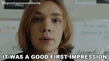 It Was A Good First Impression Dylan GIF - It Was A Good First Impression Dylan Charlie Plummer GIFs