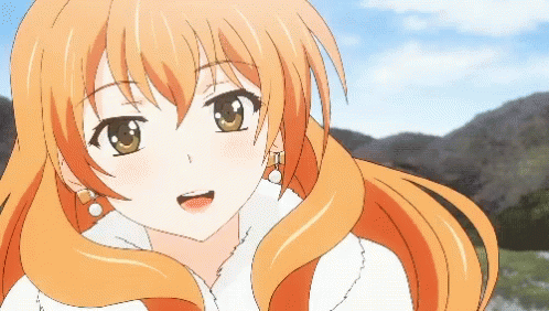 Golden time anime gif