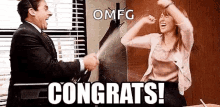 Congrats Omfg GIF - Congrats Omfg Wine GIFs