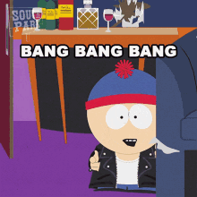Bang Bang Bang Stan Marsh GIF - Bang Bang Bang Stan Marsh Kyle Broflovski GIFs