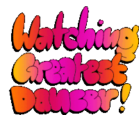 Watching Great Dancer Flashing Light Sticker - Watching Great Dancer Watching Flashing Light Stickers