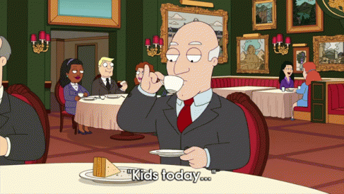Adults GIF - American Dad Kids Today Adults GIFs