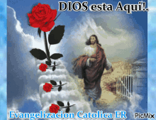 Dios Esta Aqui Evangelizacion Catolica GIF - Dios Esta Aqui Evangelizacion Catolica Jesus Christ GIFs