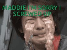 Sorry Cry GIF - Sorry Cry Maddie GIFs