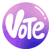 Vote Button Go Vote Sticker - Vote Button Go Vote Get Out The Vote Stickers