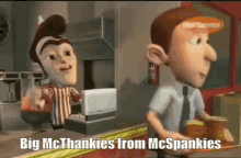Big Mcthankies From Mcspankies Jimmy Neutron GIF - Big Mcthankies From Mcspankies Mcthankies Thankies GIFs
