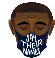 Say Their Names Black Lives Matter Sticker - Say Their Names Black Lives Matter Blm Stickers